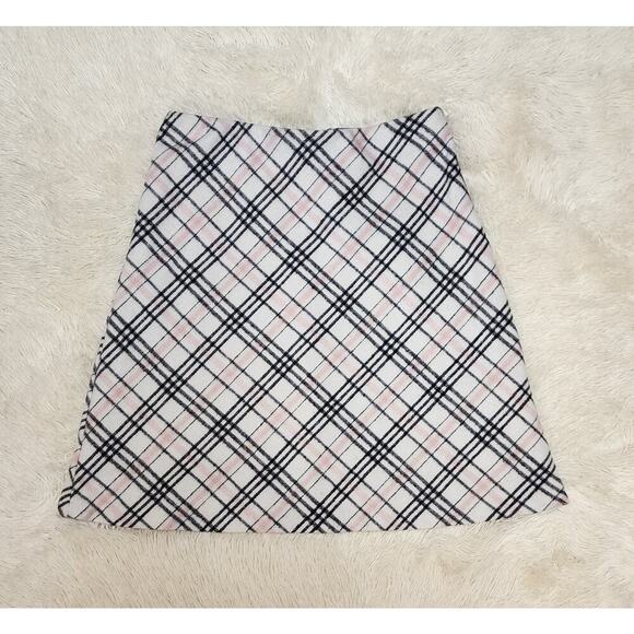 Karen Kane Medium M Lifestyle Check Plaid Knee Length Pencil Career Skirt - Picture 2 of 6